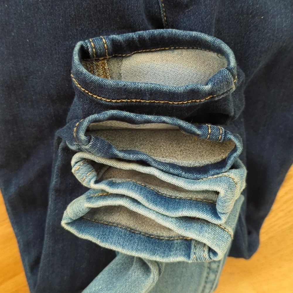 Carter's Two Pair Girls Denim Elastic Waist Jeggings Size 3T